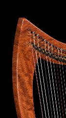 Dusty Strings FH 26 Lever Harp in Bubinga