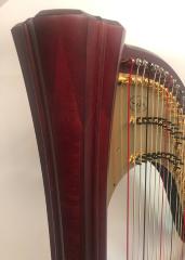 Salvi Daphne 47 EX Pedal Harp: Mahogany - in Stock -  P22474