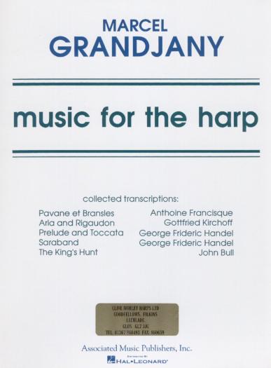 Music For The Harp - Marcel Grandjany