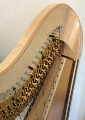 Aoyama Orpheus 47 Pedal Harp: Maple - in Stock