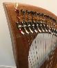 Dusty Strings FH 34 Lever Harp: Cherry - in Stock