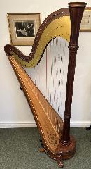 Aoyama Vega Pedal Harp in Walnut - Rental Initial Payment