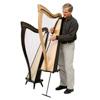 Dusty Strings Ravenna 34 Lever Harp (Full Package): Black - in Stock