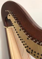 L&H Style 30 Pedal Harp: Walnut - in Stock